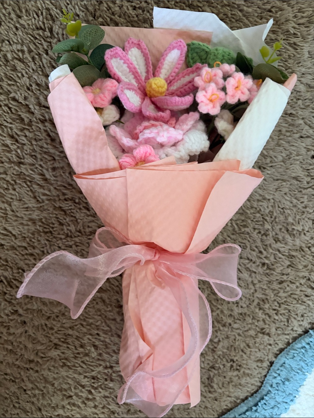 Crotchet flowers